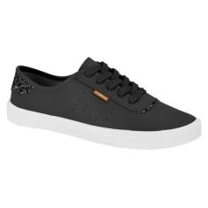 Imagem de Tênis Moleca Casual Básico Super Conforto Leve 5296584, Preto glitter,