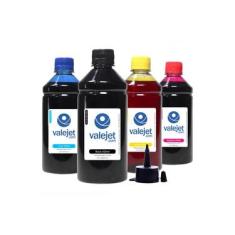 Imagem de Kit 4 Tintas Para Epson L565 Bulk Ink Valejet Cmyk 500ml