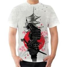 Imagem de Camisa Camiseta Estilo Japão Samurai Personalizada