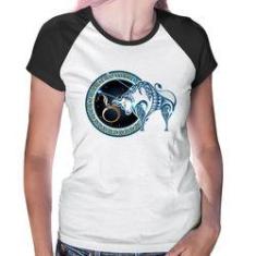 Imagem de Baby Look Raglan Signo Touro Astrologia - Foca Na Moda