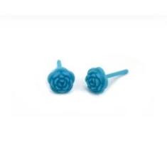 Imagem de Brinco Flor Azul