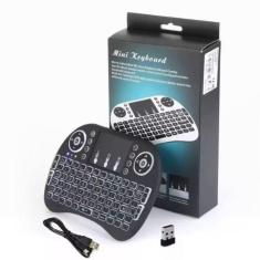 Imagem de Teclado Mini Keyboard Air Mouse Touch Tv  Sem Fio Smart