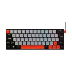 Imagem de Teclado Gamer Mecânico Rgb Kuromorii 60% Switch Red - Pcyes