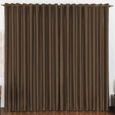 Imagem de Cortina Top Blecaute Blackout para Trilho Suisso Tecido Corta Luz 3,00 x 2,60 Janela Quarto Sala Tabaco