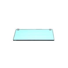 Imagem de Porta Shampoo Reto Em Vidro Verde Lapidado - Aquabox - 30cmx14cmx8mm