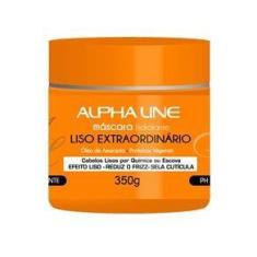 Imagem de Alpha Line - Máscara Condicionadora Hidratante - Linha Liso Extraordinário - Antioxidante - 350ml