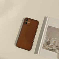 Imagem de Capa de telefone para iphone 14 plus 12 mini 11 13 pro max xr x xs max 7 8 cor pura contratada proteção transparente capa traseira, b112,4, para iphone 13 pro