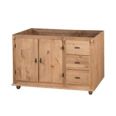 Imagem de Balcão Para Pia 2 Portas + 3 Gavetas Pés Torneados- Tommy Design - Mey