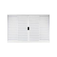 Imagem de Janela Veneziana 4 Folhas Branco mgm 100x120 cm