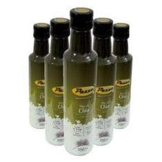 Imagem de Kit 5 Óleo De Chia Extra Virgem Pazze 250Ml