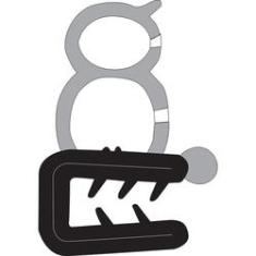 Imagem de Borracha Da Porta Original De Caminhão D20 Após 85