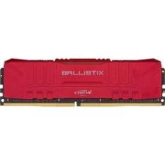 Imagem de Memoria Crucial Ballistix 8GB (1x8) DDR4 3000Mhz , BL8G30C15U4R