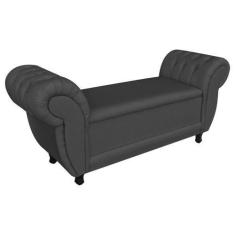 Imagem de Recamier Baú Grécia 1,40 M Linho D'rossi - Drossi