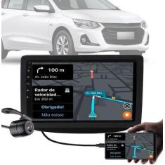 Imagem de Multimídia 9" Polegadas GM Onix 2020 em Diante + Câmera de Ré + Moldur