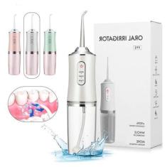 Imagem de Limpador Dental Irrigador Bucal Portátil Limpeza Profunda - Oral Irrig