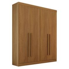 Imagem de Guarda Roupa Da Vinci Casal 4 Portas 3 Gavetas D Doro Cor Cinamomo - E