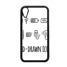 Imagem de Padrão de cabo de carregamento para iPhone XR Capa para proteção de telefone Apple