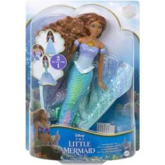 Imagem de Boneca Disney Ariel Hora Da Transformação Mattel Hlx13