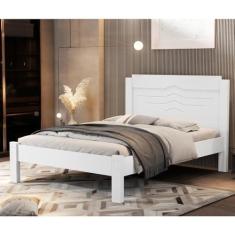Imagem de Cama Casal Jade Branco