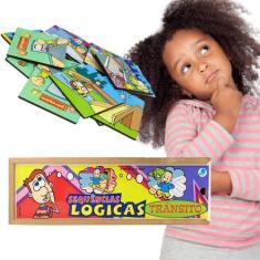 Imagem de Sequências Logicas Trânsito Brinquedo Educativo - Simque