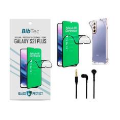 Imagem de Kit Película 9D Cerâmica + Capa Transparente + Fone De Ouvido Samsung