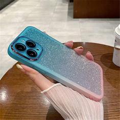 Imagem de Capa de telefone transparente gradiente arco-íris para iPhone 14 13 12 11Pro Max XS Max X XR Plus Capa de silicone à prova de choque com protetor de câmera, S3, para iphone XS MAX