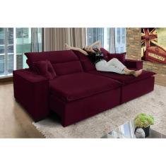 Imagem de Sofá Londres 2.70M Retrátil E Reclinável Pillow Top - Sofisticato
