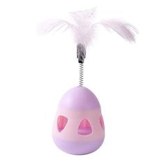 Imagem de Cat Supplies Cat Toys Brinquedo Com Quebra-cabeça de Alimentador Lento de Penas para Estimulação Mental e Maior Interação Design Estável Feito Com Excelente Material Pp (gato