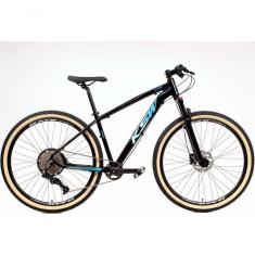 Imagem de Bicicleta Aro 29 Ksw Xlt 12v Garfo Com Trava 11-50 Preto-azul 15