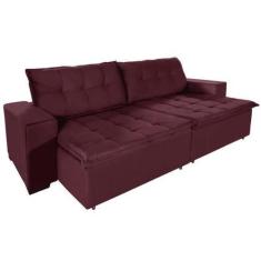 Imagem de sofá austrália 3,10 mts pluma vinho - Sofá Casa