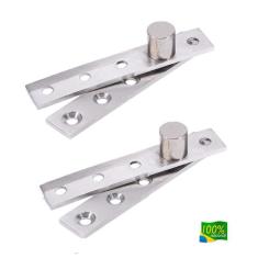 Imagem de Jg Dobradiça Pivotante Inox Giratória 360° Para Móveis Planejados, Portas Estreitas e Portas Invisíveis em Painéis