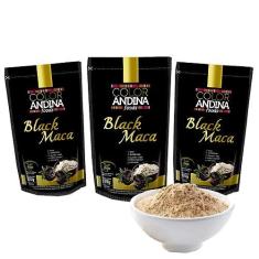 Imagem de 03 Maca Peruana Black (), Color Andina Food 3 StandUps de 100g