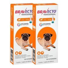 Imagem de Combo 2 Un Antipulgas Bravecto Transdermal Cães 4,5 A 10Kg - Msd