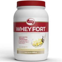 Imagem de Whey Fort Vitafor 900Gr Whey Protein Sabor Baunilha