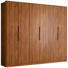 Imagem de Guarda Roupa Casal 6 Portas Atrice Nogueira Touch