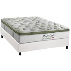 Imagem de Cama Box Casal: Colchão Molas Herval Masterpocket Ensacadas Monte Carl