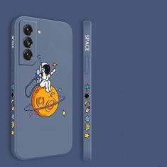Imagem de Capa de telefone do astronauta para Samsung Galaxy S21 S20 FE S10 Note 20 10 Ultra Plus A72 A52 A42 A32 A71 A51 A41 A31 A21S Capa, lilás cinza2, para S10
