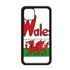 Imagem de Capa com bandeira nacional do País de Gales padrão verde vermelho para iPhone 12 Pro Max para Apple Mini Mobile Case Shell