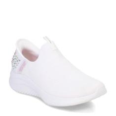 Imagem de Skechers Tênis feminino Hands Free Slip-ins Ultra Flex 3.0 Sparkled Stone, Branco, 35