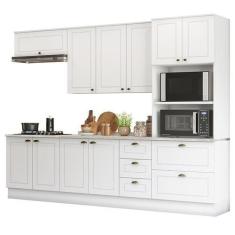 Imagem de Cozinha Completa 5 Peças Americana com Torre Quente 2 Fornos Branco - 