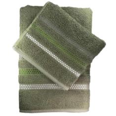 Imagem de Jogo de toalhas felpudas 2 peças ( 1 banho e 1 rosto) Teka confort tou