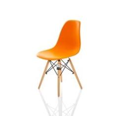 Imagem de Conjunto 4 Cadeiras Charles Eames Eiffel Laranja - KzaBela
