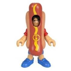 Imagem de Imaginext Mini Figura Com Acessórios - Homem Hot Dog - Fisher Price