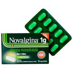 Imagem de Novalgina 1g com 10 comprimidos 10 Comprimidos