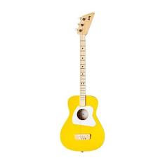 Imagem de Loog 3 cordas de guitarra infantil Pro Acoustic para crianças a partir de 6 anos e aulas incluídas
