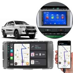Imagem de Kit Multimídia Carplay Hilux 2012-2016 7 Pol MP5 Touch-screen + Câmera