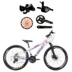 Imagem de Bicicleta Aro 26 VikingX Tuff25 Hidráulico 1x12 velocidades Kit Absolute Wild-Unissex