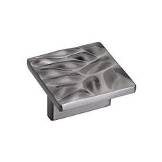 Imagem de Amerock | Puxador de armário | Preto cromado | 32 mm de centro a centro | Calathea | 1 pacote | Puxador de gaveta | Puxador de gaveta | Ferragens de armário