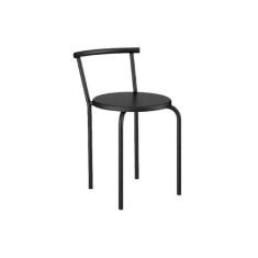 Imagem de Banqueta de Cozinha 105 Kit 2 Un Preto/Courano Preto - Carraro