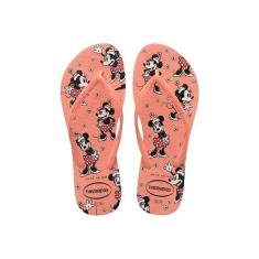 Imagem de Sandálias Havaianas Feminina Slim Disney Minnie Mouse  Seda